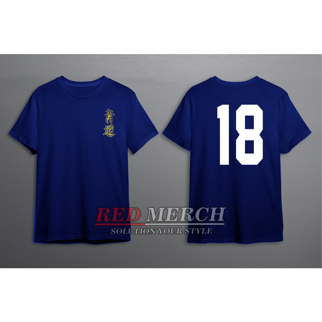 Baju kaos atasan lengan pendek anime Diamond no Ace Sawamura Eijun