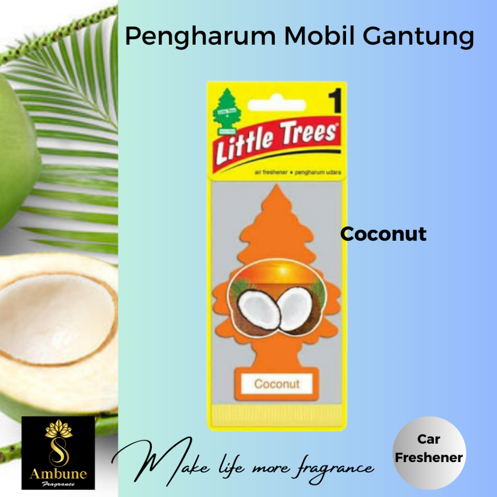 pengharum mobil gantung Coconut Ambune