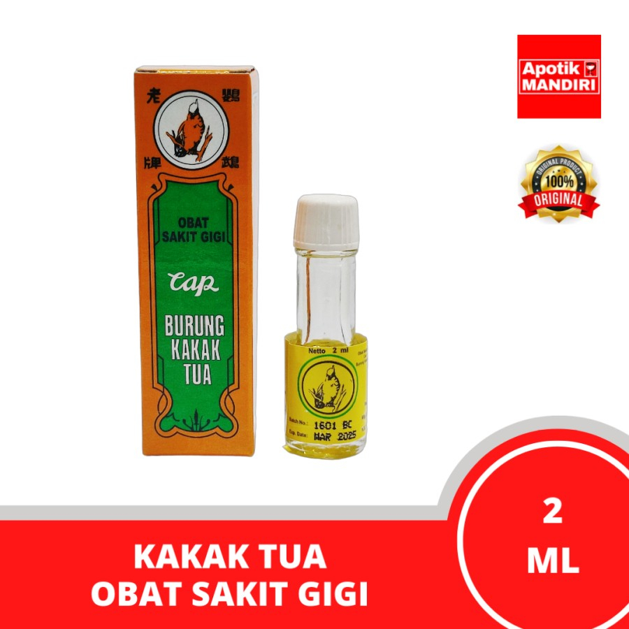 KAKAK TUA - OBAT SAKIT GIGI