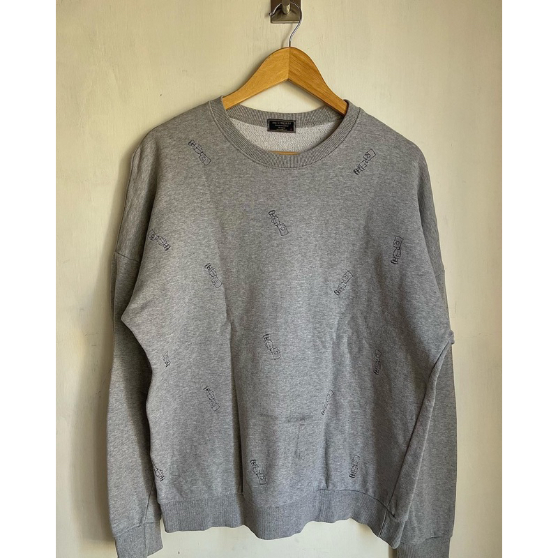 Preloved Vintage Oversized Sweatshirt Crew Neck The Simpsons Bart Simpsons