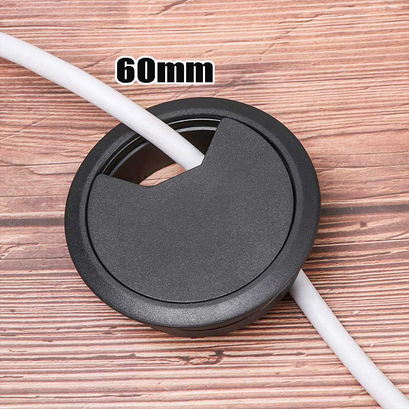 3Pcs/set 60mm Tutup Lubang Kabel / Lobang Kabel Meja / Grommet Cable / Tutup Lubang Kabel Meja