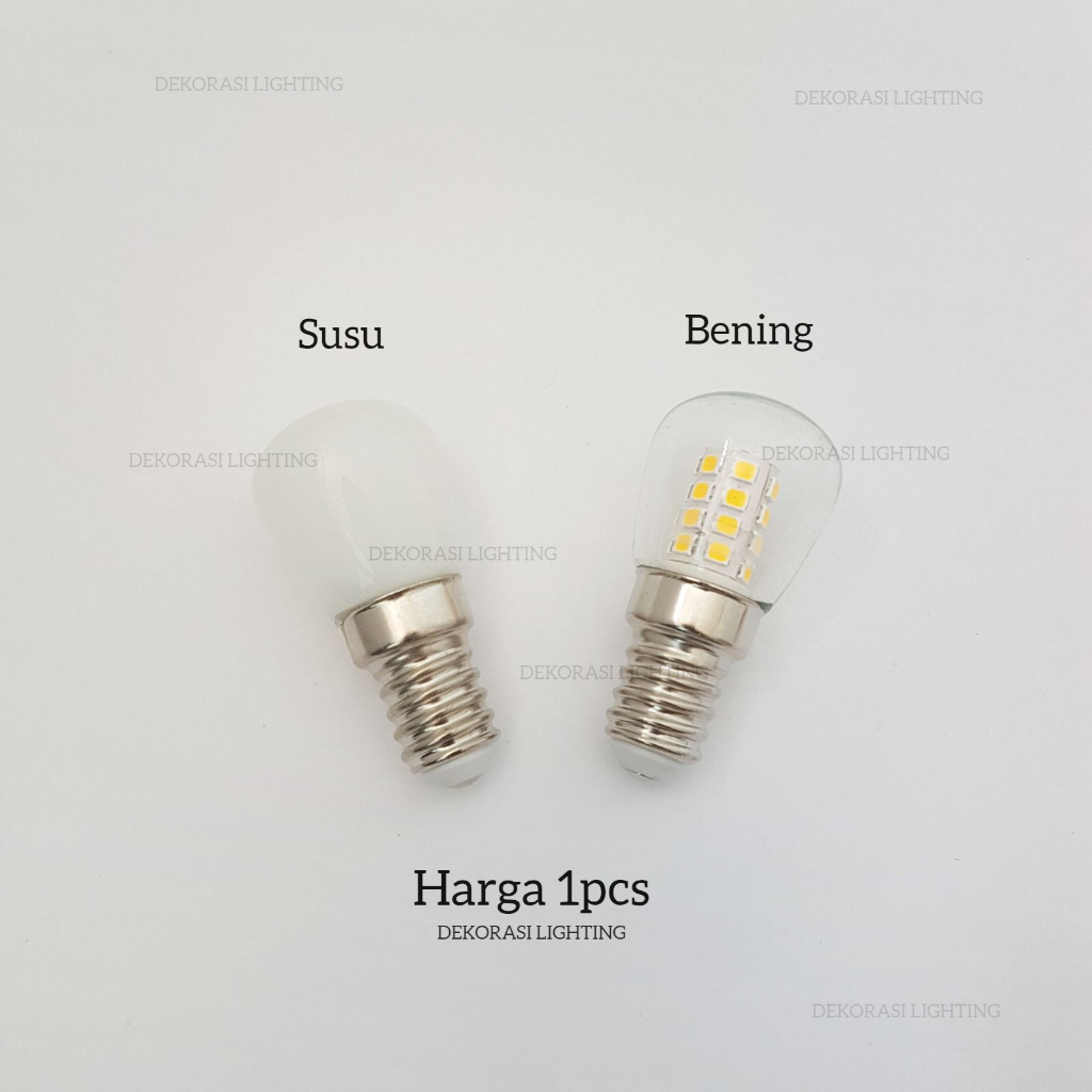 Lampu bohlam Led 3w e14 lampu gantung hias kristal kulkas cooker hook