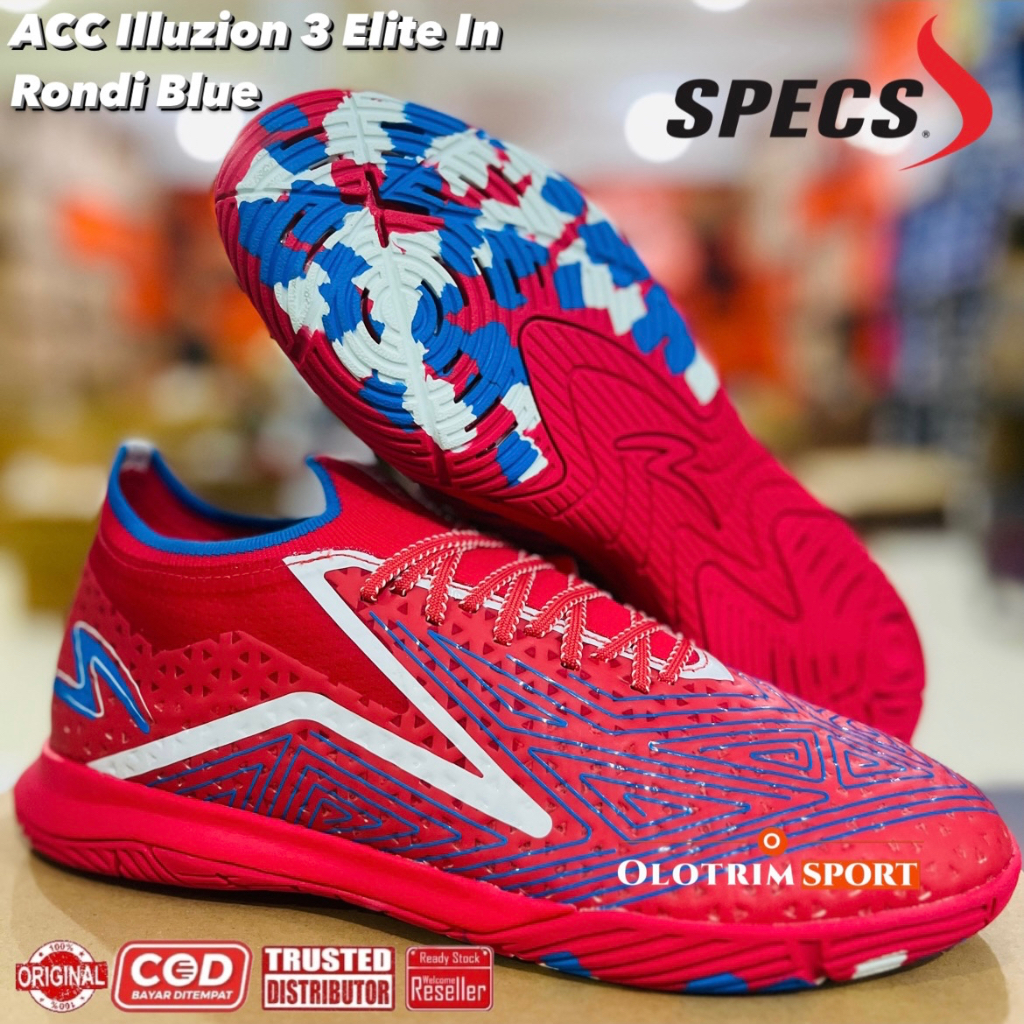 {Elite} Sepatu Bola Sepak Bola Specs ACCELERATOR ILLUZION 3 ELITE IN Original