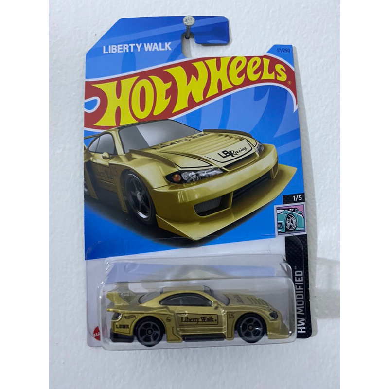 HOT WHEELS LB SUPER SILHOUETTE NISSAN SILVIA S15 GOLD ORIGINAL HOT WHEELS by MATTEL DIECAST 1:64 HOT
