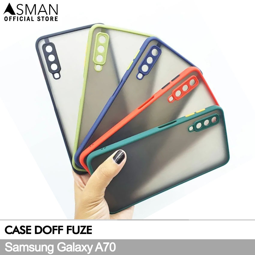 Asman Case Samsung Galaxy A70 Fuze Premium Shield Protector