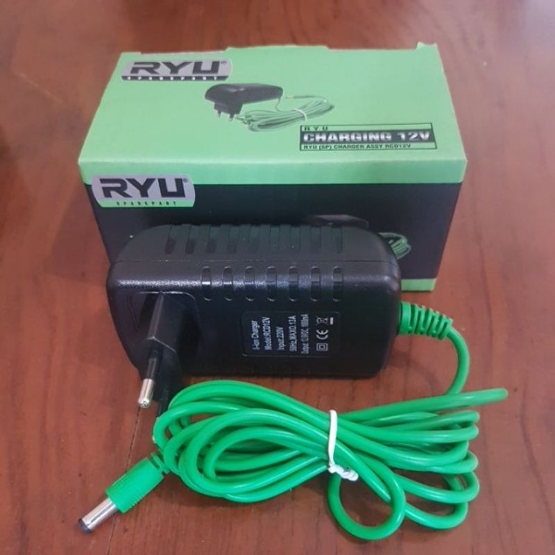 mesin bor ryu/charger 12v/rcd12/cordless/original ryu