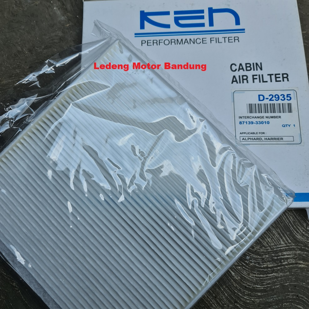 KEN Filter AC D-2935 Saringan Udara Kabin Toyota Alpard Harrier