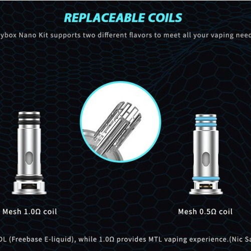 coil jellybox 0,5 dan 1,0 original