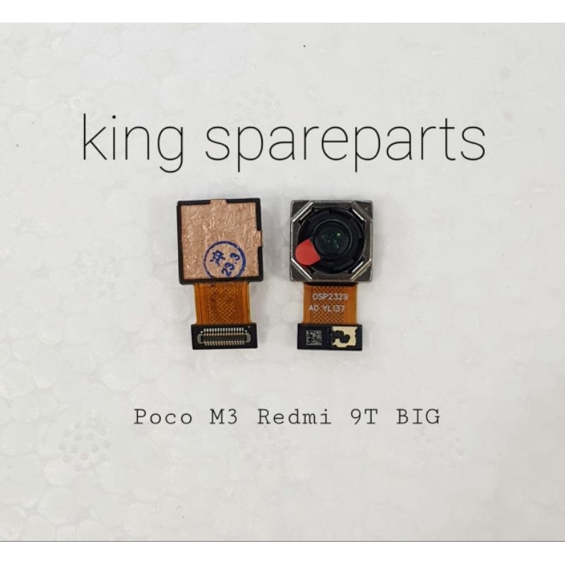 CAMERA KAMERA XIAOMI POCOPHONE POCO M3 REDMI 9T BIG BELAKANG ORIGINAL