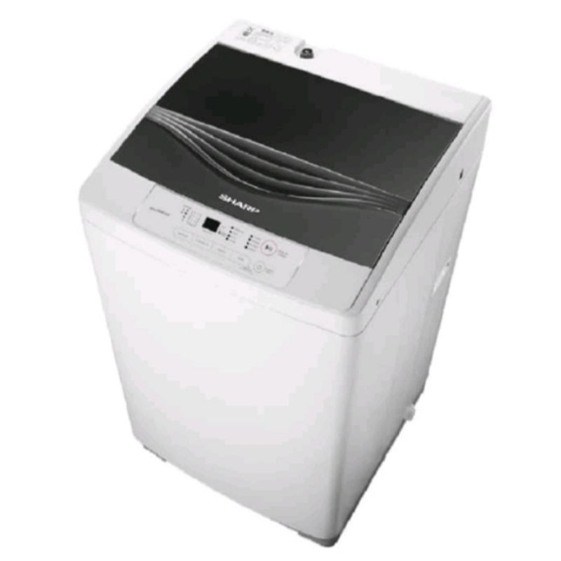 MESIN CUCI SHARP ES F950P GY TOP LOADING 7KG OTOMATIS