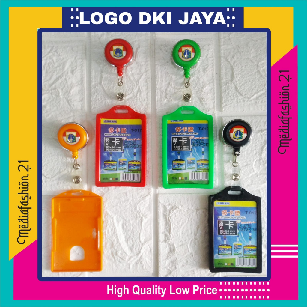

GANTUNGAN YOYO ID CARD PEMPROV DKI JAKARTA + TEMPAT ID CARD SILIKON