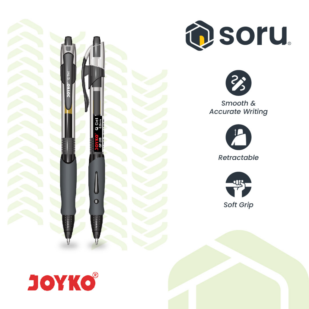 

JOYKO Gel Pen Pulpen Pena Ballpoint Q GEL GP-265 0.5 mm