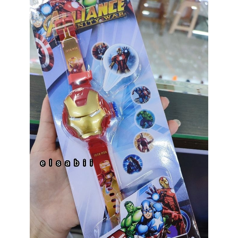 JAM TANGAN ANAK PROYEKTOR/JAM TANGAN KARAKTER LASER