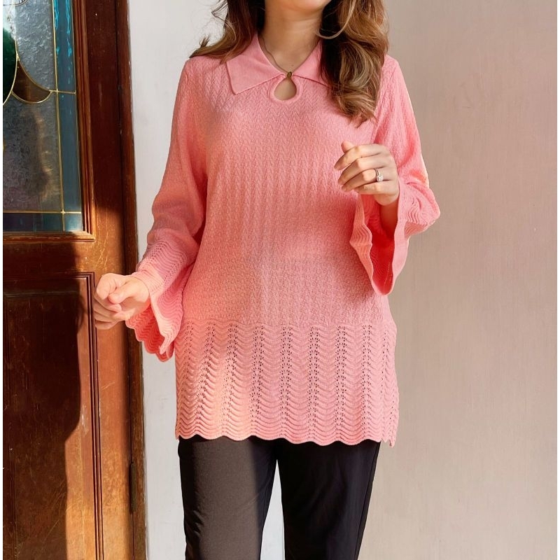 Amelie knit bell sleeve KRA