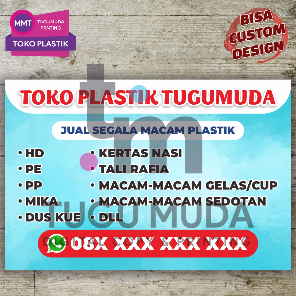 Cetak Spanduk|Banner|MMT - TOKO PLASTIK PACKAGING-STYROFOAM-GELAS CUP