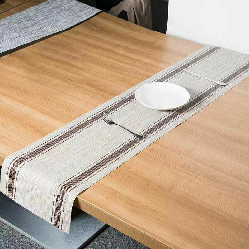 Table Runner Nordic / Taplak Meja Panjang / Dekorasi Meja Waterproof 180 225 270 cm