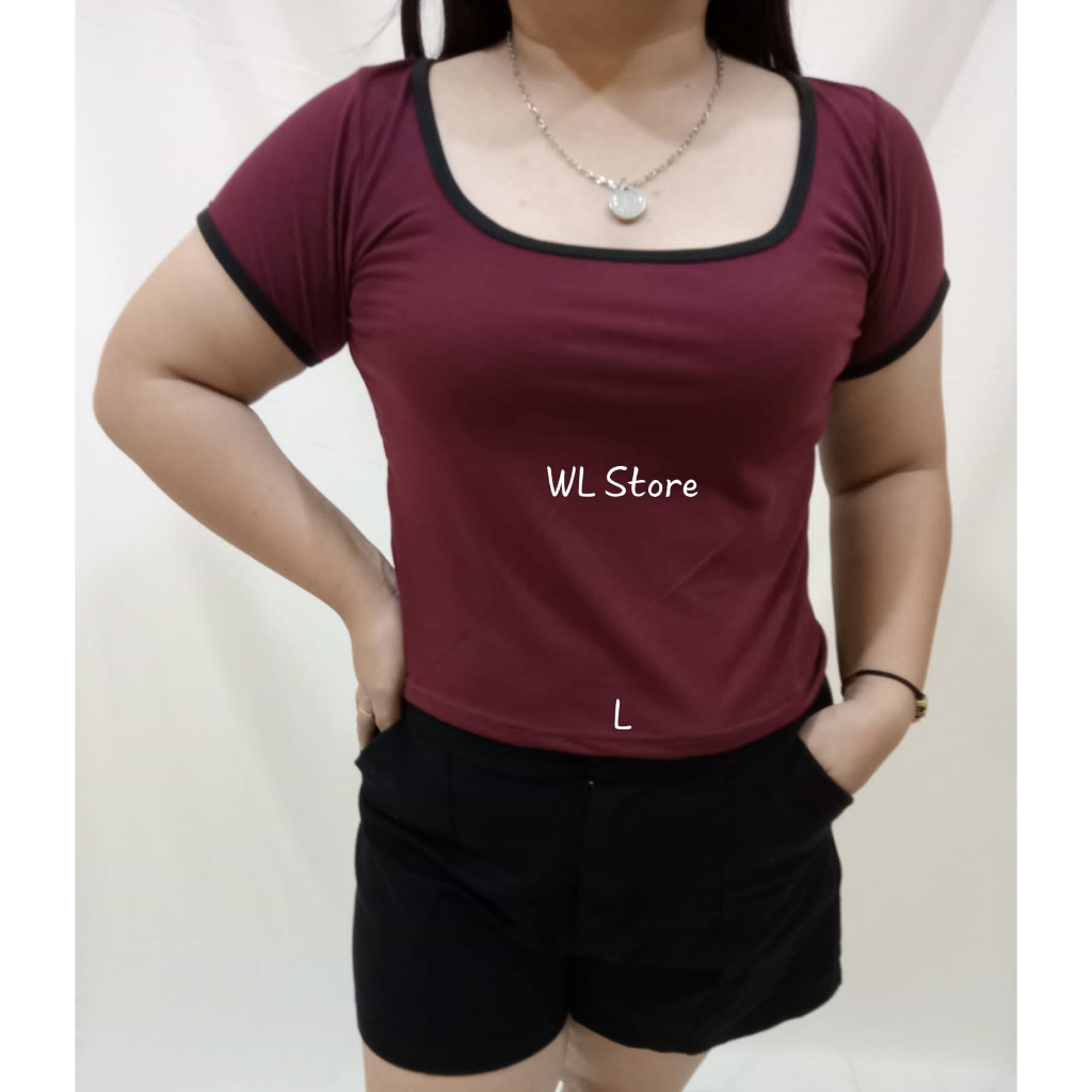 WL Store / CROP TOP JUMBO / BAJU CROP / KAOS WANITA / KAOS CROP / KROP TOP BIG / KAOS CROP / TESAA