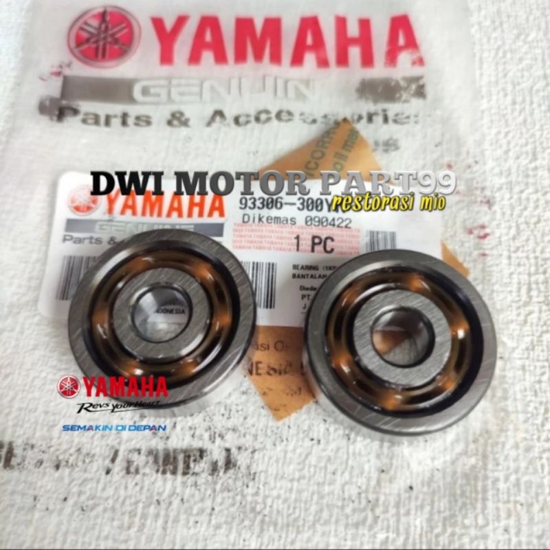 1 SET BEARING RODA DEPAN NMAX AEROX LEXI MIO GEAR VESPA FAZZIO ORIGINAL