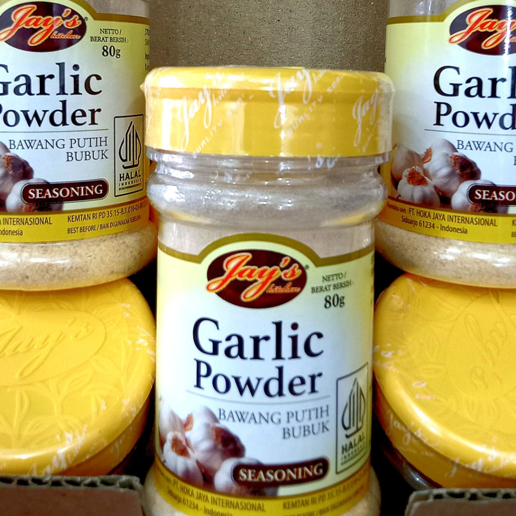 Jays kitchen Garlic Powder Seasoning 80gr (Bawang Putih Bubuk)