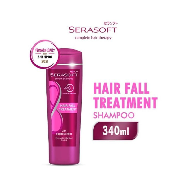 Serasoft Shampo Hair Fall Treatment Serasoft 340 ml