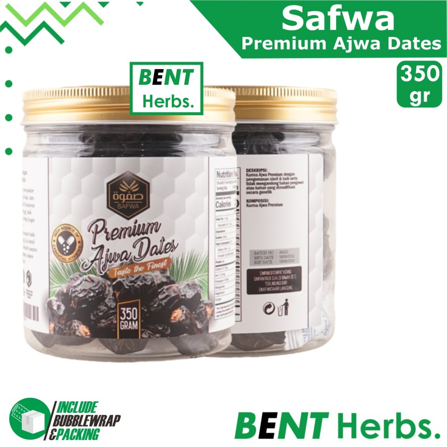 

Safwa Kurma Premium Ajwa Dates 350 gr