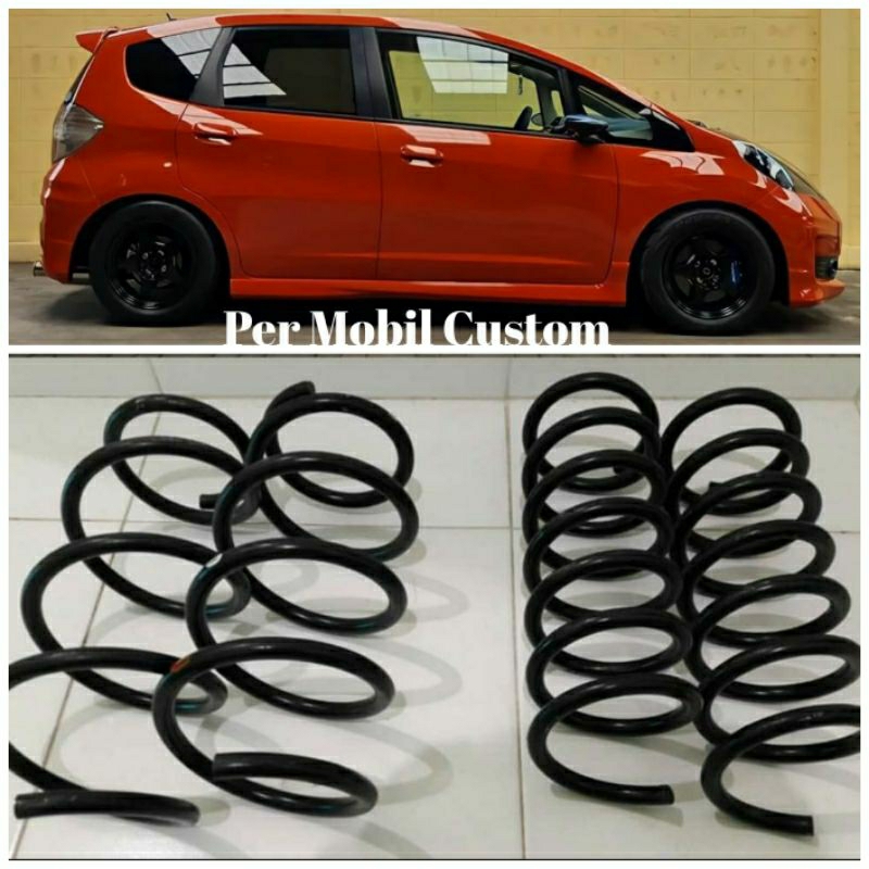 Lowering Kit per custom ceper mobil jazz mobilio yaris freed brio etios mazda2 xpander dll.