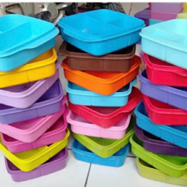 BASE LOLY TUP tupperware second preloved tanpa tutup per pcs, tupperware tempat makan