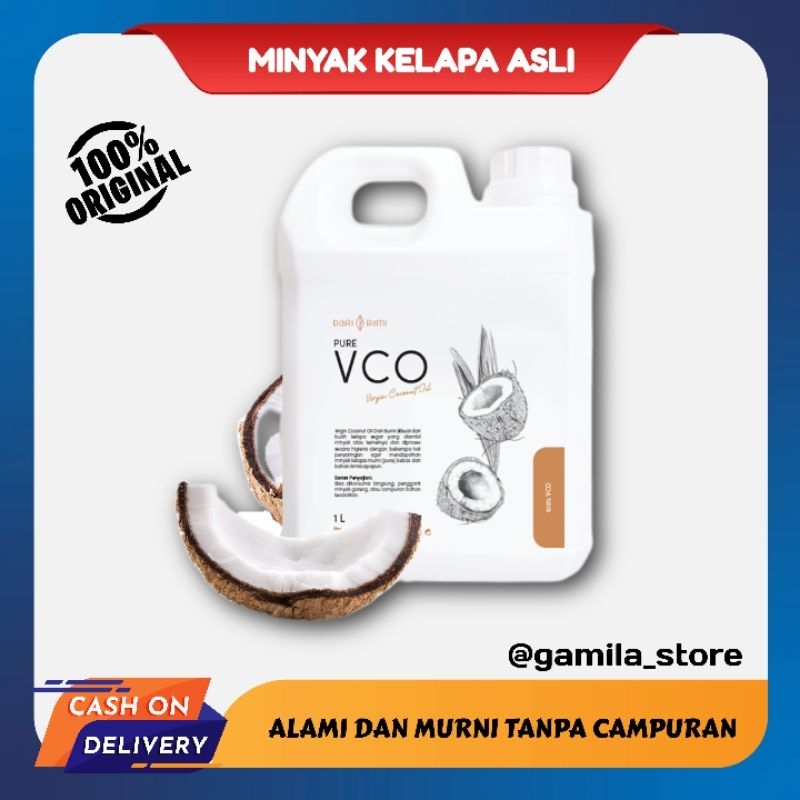 

Minyak Kelapa Murni Isi 1 Kg Virgin Coconut Oil Premium Original