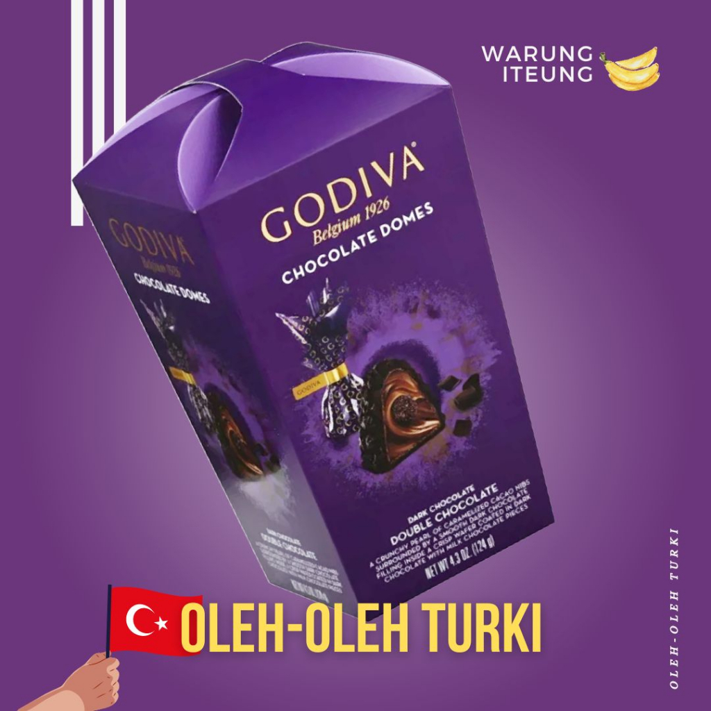 GODIVA BELGIUM 1926 Double Coklat
