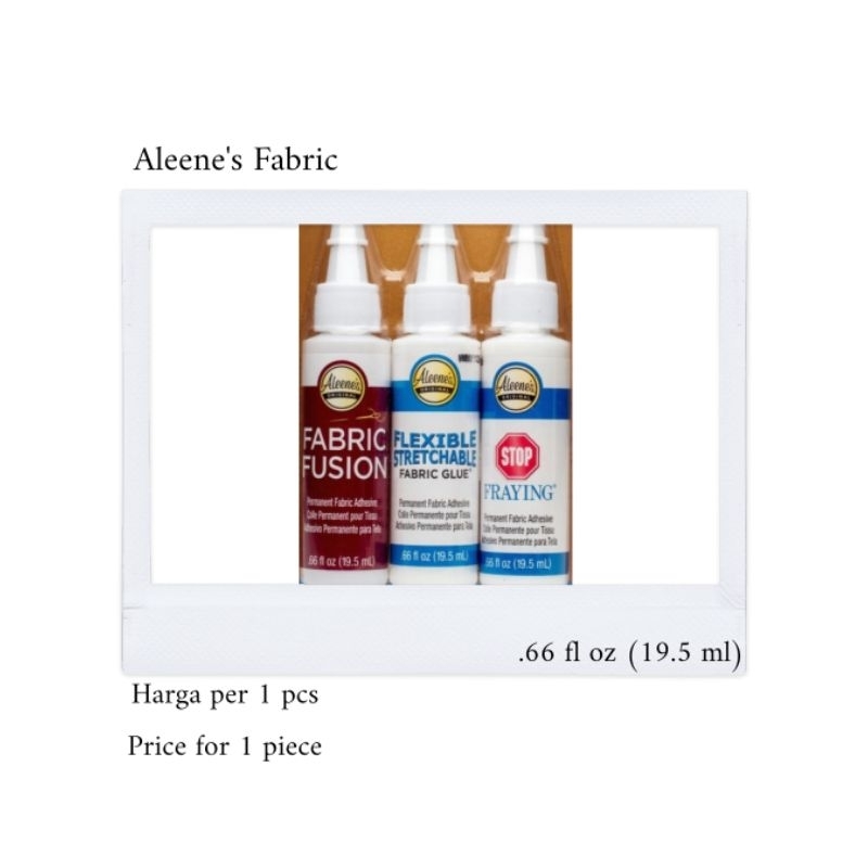 

Aleene's Fabric Aleene lem Alenees kain Alenees Fabric Fusion Flexible Stretchable Aleene 's Stop Fraying