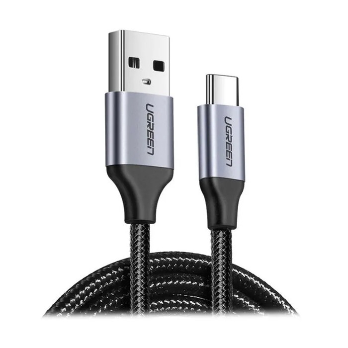 Kabel UGreen 60126 Usb-A 2.0 to Usb-C 1Meter - Kabel Nylon 60126 1M