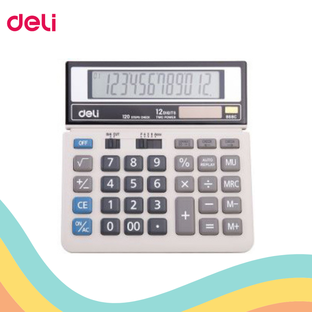 

KALKULATOR DELI C-868C (1 PCS)