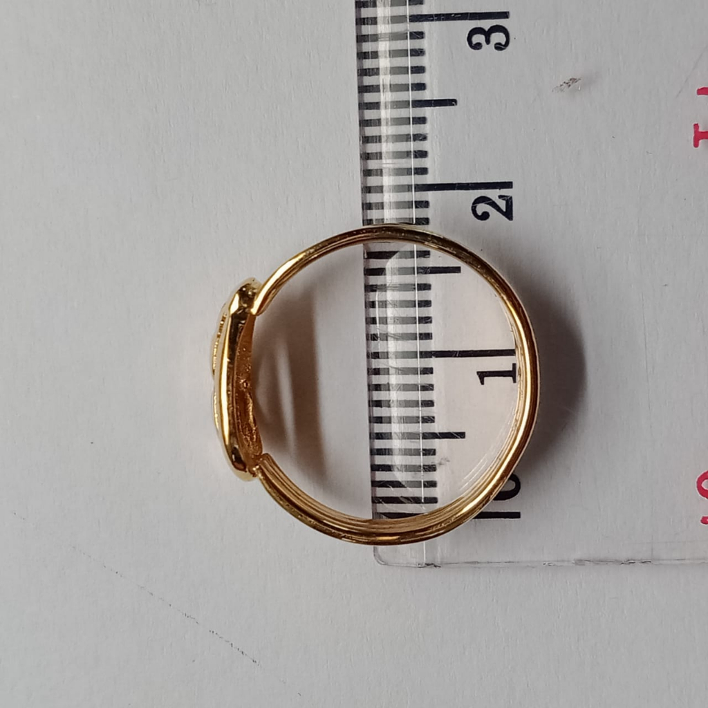 Cincin Emas 17K - 1.15 Gr Kadar 750 - 4763