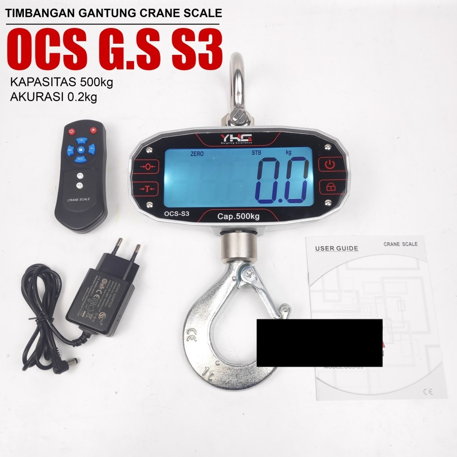 Timbangan Gantung Digital 500kg Digital Crane Scale