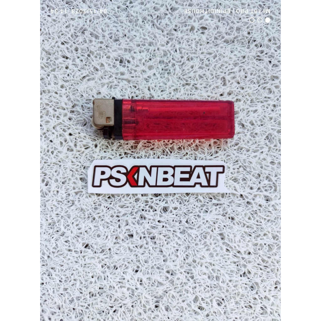 Stiker Kata PSKN Beat Pasukan Matic Viral Helm Motor Laptop Tulisan