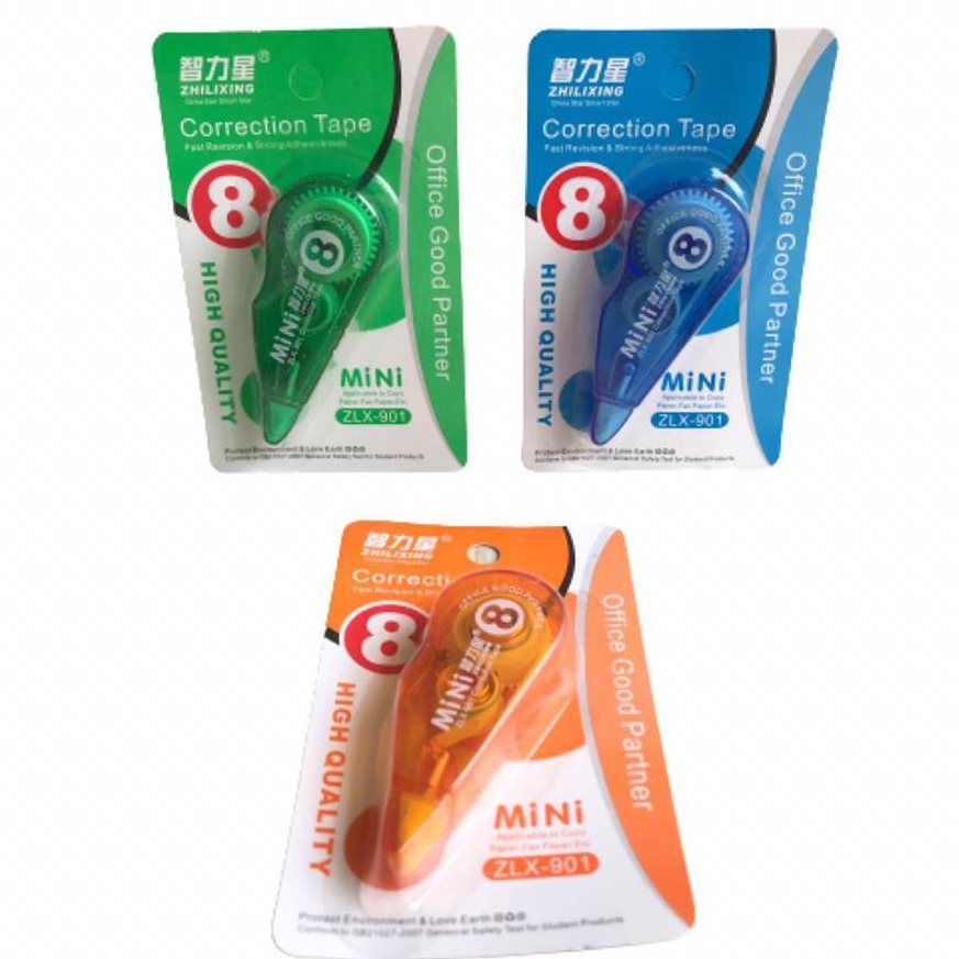 

Correction Tape ZLX-901 1pc Tipex Rol Tip ex eraser alat tulis sekolah stationery LLY