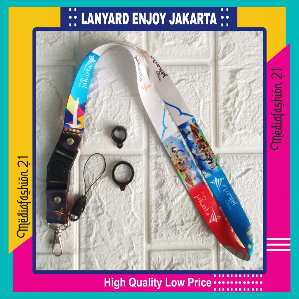 

JAKARTA FAIR Lanyard Tali Gantungan ID Card Free Strap Gantungan HP/Flashdisk