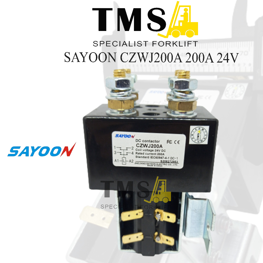 Sayoon Contactor SW180A CZWJ200A 200A 24V ZJW Kontaktor