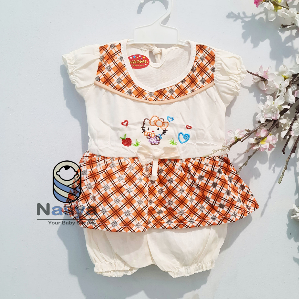 [N-054] Baju dan Celana bayi Lucu/Baju Bayi Murah (0-6m)