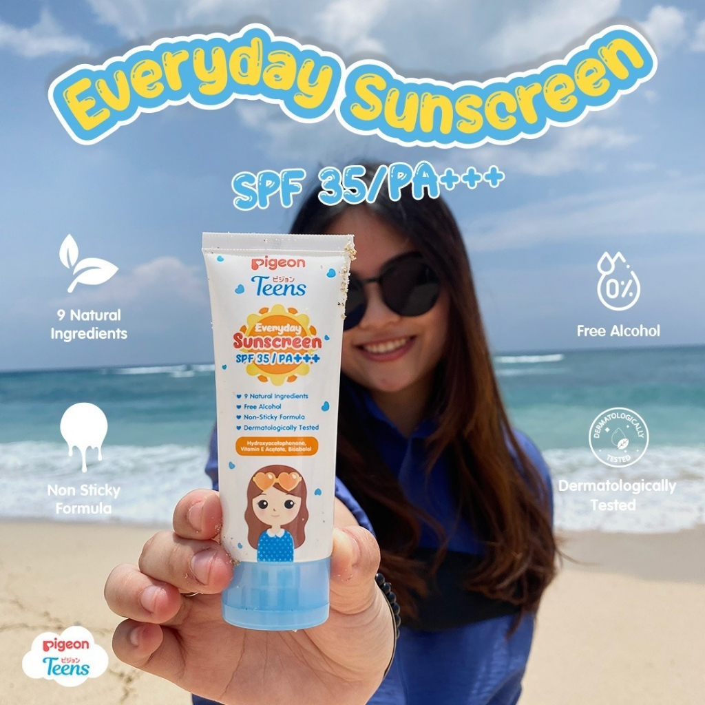 PIGEON TEENS EVERYDAY SUNSCREEN SPF 35/PA+++ 30 ML