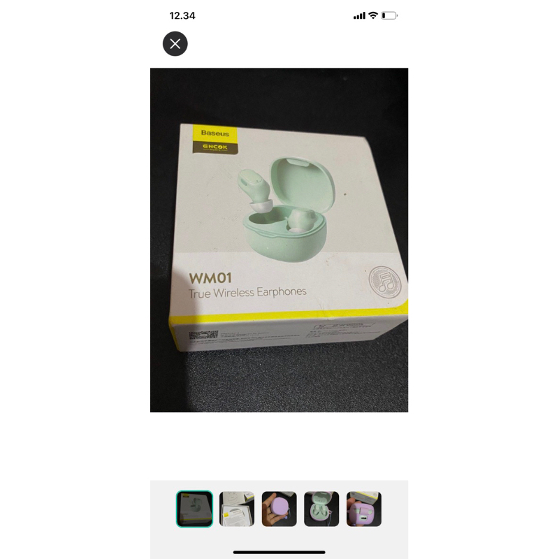 Preloved Baseus Encok