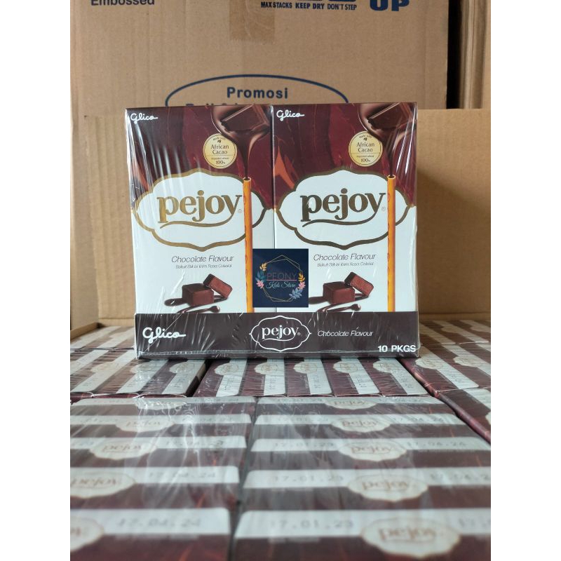 Glico PEJOY chocolate biskuit stick/coklat Snack biskuit stik isi cokelat 37g