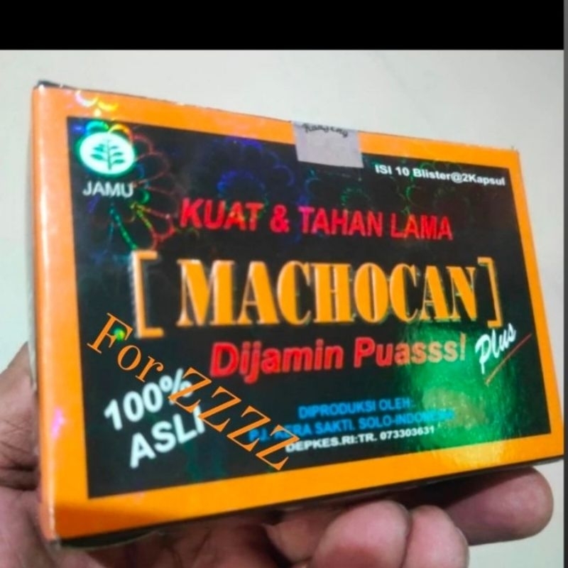 KAPSUL MACHOCAN NEW ORIGINAL