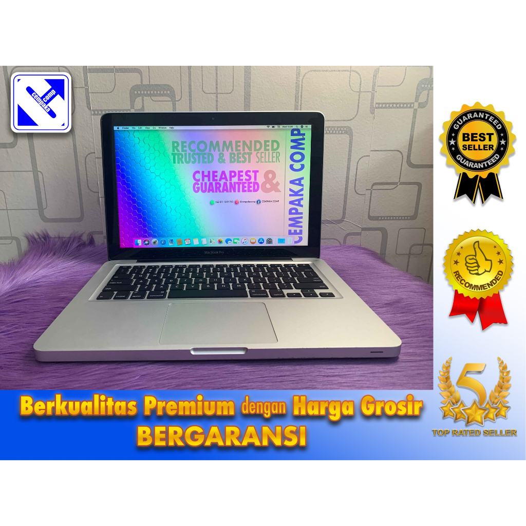 Macbook Pro  2011 13in Core i7 16GB SSD 512GB Bukan 2012 MD101 i5 2013 Md102