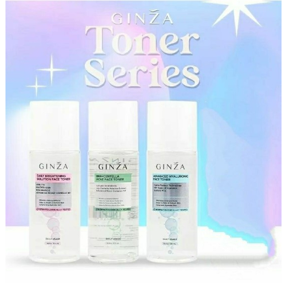 READY STOCK//GINZA Face Toner 105ml Toner Wajah