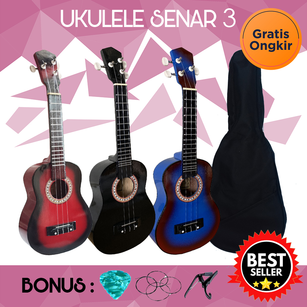 Ukulele Senar 3 Paket Hemat