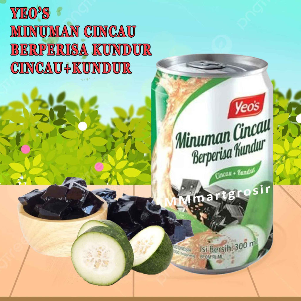 Yeos / Cincau + Kundur / Cincau / Kundur / 300ml