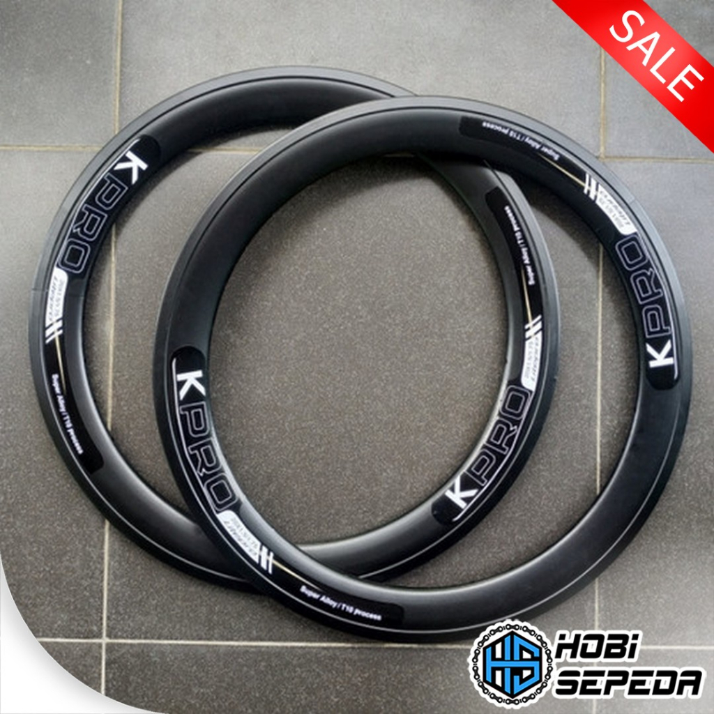 Rims Velg Sepeda Lipat Litepro Kpro 20 Inch 406 hole 28