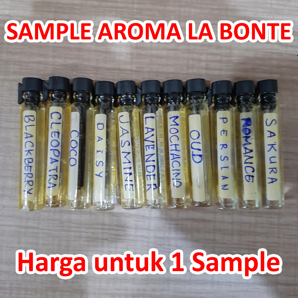 La Bonte Paris Sample Aroma ( 11 Aroma )