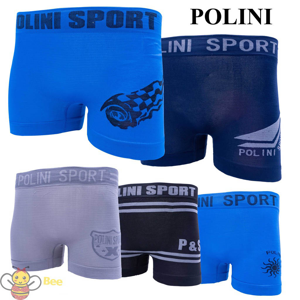 NUZ NUZ BEE - Celana Dalam Pria Boxer Polini Kualitas Import Murah New Melar
